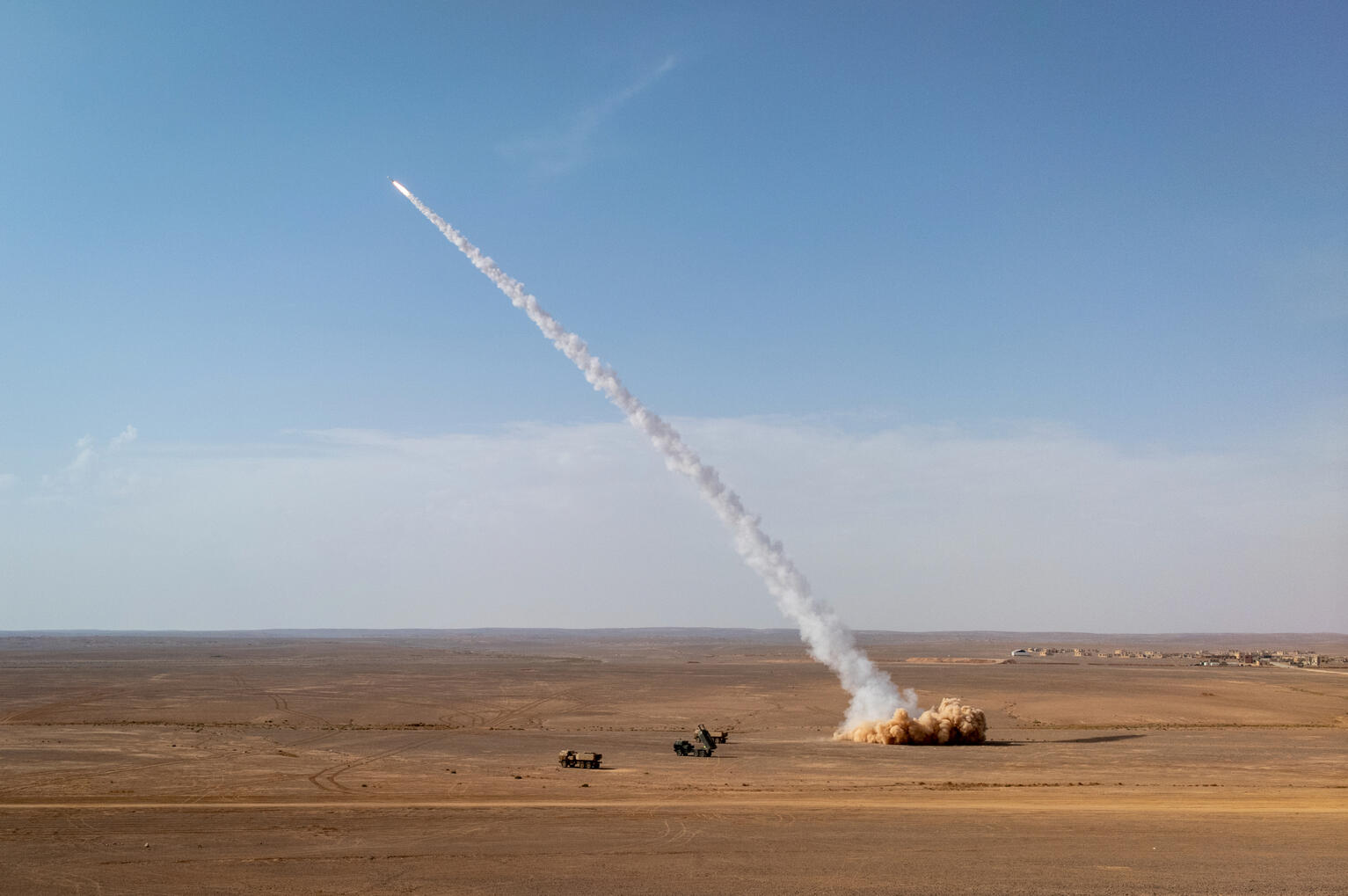 Joint US and Jordanian HIMARS Live Fire Exercise